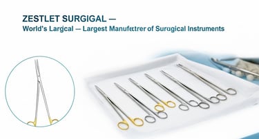 Tesouras cirúrgicas explicadas: tipos, modelos e tendências do mercado global | Zestlet Surgical – M