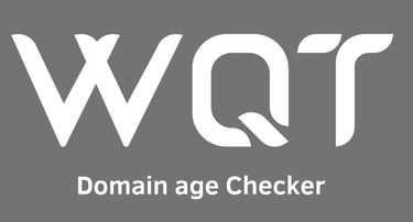 WQT Domain Age Checker