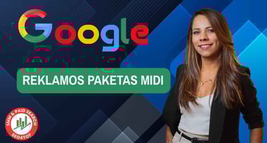 Google reklamos paketas MIDI