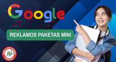 Google reklamos paketas MINI