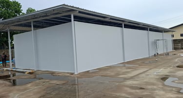 Proyek Cold Storage Chiller PT SAMPHARINDO RETROVIRAL INDONESIA by CV MUDACOOL INDONESIA