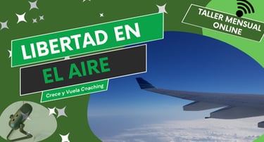 Taller online mensual sobre miedo a volar