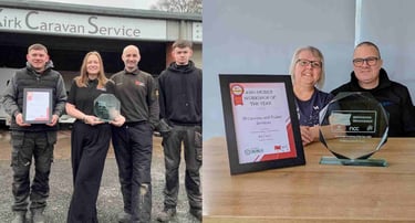 UK’s Best Caravan Workshops Named
