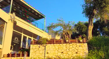 Fieroula Restaurant Pentati Villa Olivia Corfu