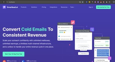 Smartlead ai: Prospección multicanal