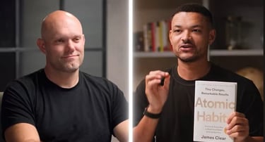 james clear y steven bartlett