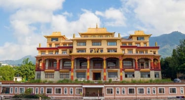 Osel Ling Monastery Kathmandu home of Tergar Tibetan Buddhist LIneage