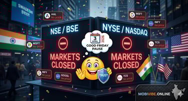 Share Market Holiday Today: Why NSE, BSE, and US Markets are Closed?