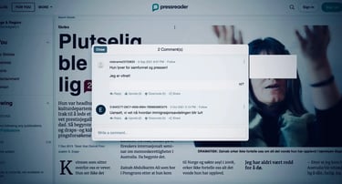 Varden.no, Zainab Abdulkarim, Zainab Art, visual art scam, 