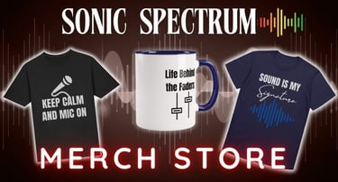 Sonic Spectrum Merch store Music Gear