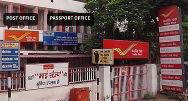 An image showing passport office building in Karnal