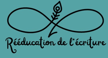infini rééducation du geste de l'écriture
