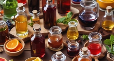 A bright, inviting display of various product categories with clickable icons.