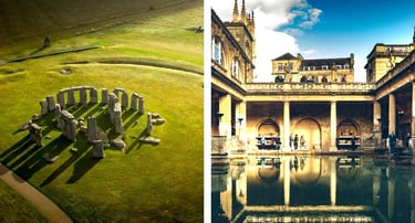 Descopera Anglia - Stonehenge - Bath Castle Combe