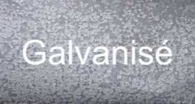 couleur galvanisé