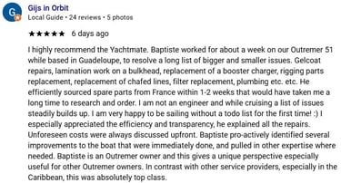 The Yacht Mate positive review
