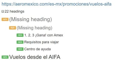 SEO aerolineas