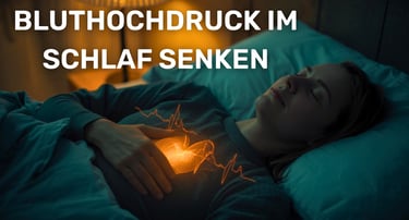 Bluthochdruck im Schlaf senken