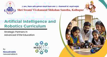 Shraddha Bhurkunde's Nexus Enable launched AI and Robotics curriculum for SSVSS