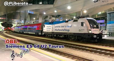 ÖBB Siemens ES64US Taurus Viena