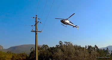 Inspeção aérea a linhas elétricas EDP Distribuição