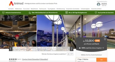 Animod Citytrip Deal: Düsseldorf