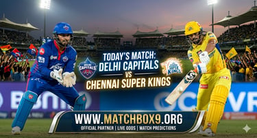 matchbox9 DC VS CSK