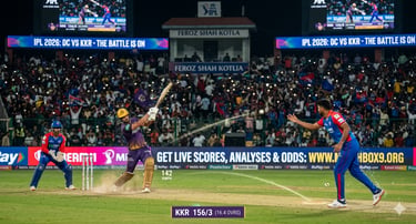 matchbox9 KKR VS DC