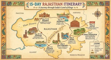 15-Days Rajasthan Itinerary