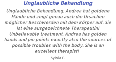 Bewertung von Sylvia
