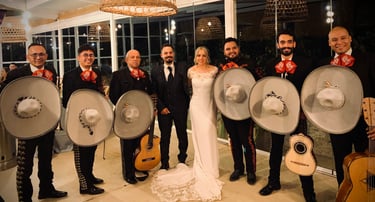 Música de mariachi en vivo en boda en Valencia