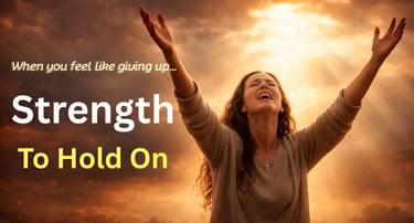 Strength to Hold On Song