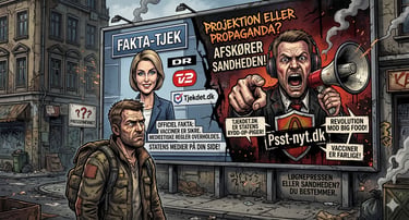Fakta-check, Propaganda, Projektion, TjekDet