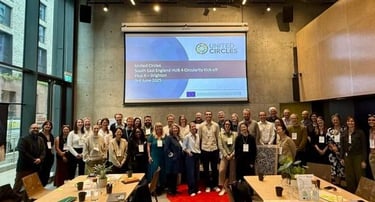 A gathering of Circular Economy champions at the UK United Circles launch event