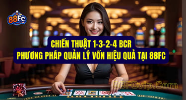 Chiến thuật 1-3-2-4 Baccarat giúp kiểm soát vốn tại 88FC