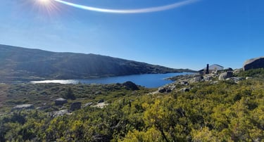 Lagoa Comprida na Serra da Estrela