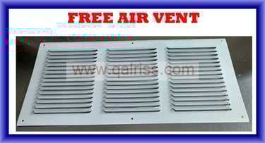 Pakej promosi: Free Air Vent bagi setiap pembelian Turbine Ventilator
