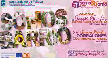 Cartel #SomosBarrio 2023 Horizontal