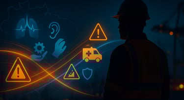 Ilustração: Doença e Acidente de Trabalho