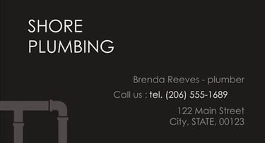 Modern business card branding by OMW Digital Services