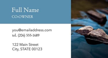 Modern business card branding by OMW Digital Services