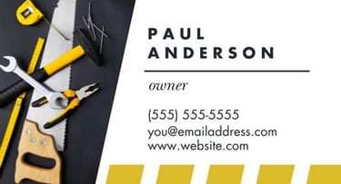 Modern business card branding by OMW Digital Services