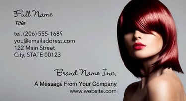 Modern business card branding by OMW Digital Services