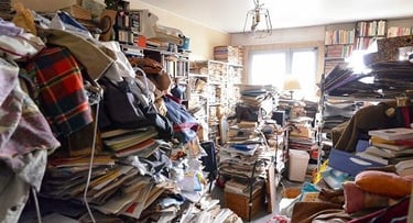 Vaciado de pisos con sindrome de diogenes