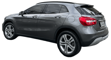 Mercedes Benz GLA 200 cinza, premium