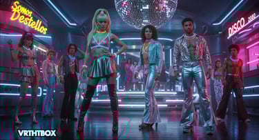 canción SOMOS DESTELLOS, retromusic, musica italo disco, disco 80s, love, canción retro 80s