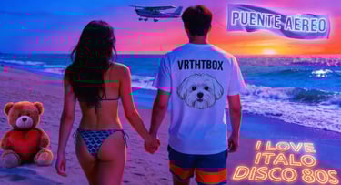 Canción PUENTE AÉREO Vrthtbox   Italo disco 80s