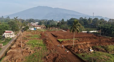 The Halimun Salak Kavling Villa Bogor Selatan foto dari udara