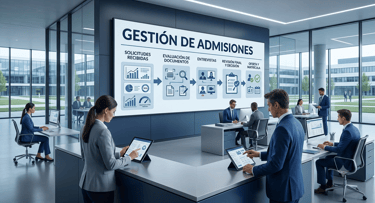 Gestión de admisiones