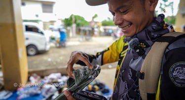 Inside caramoan public market